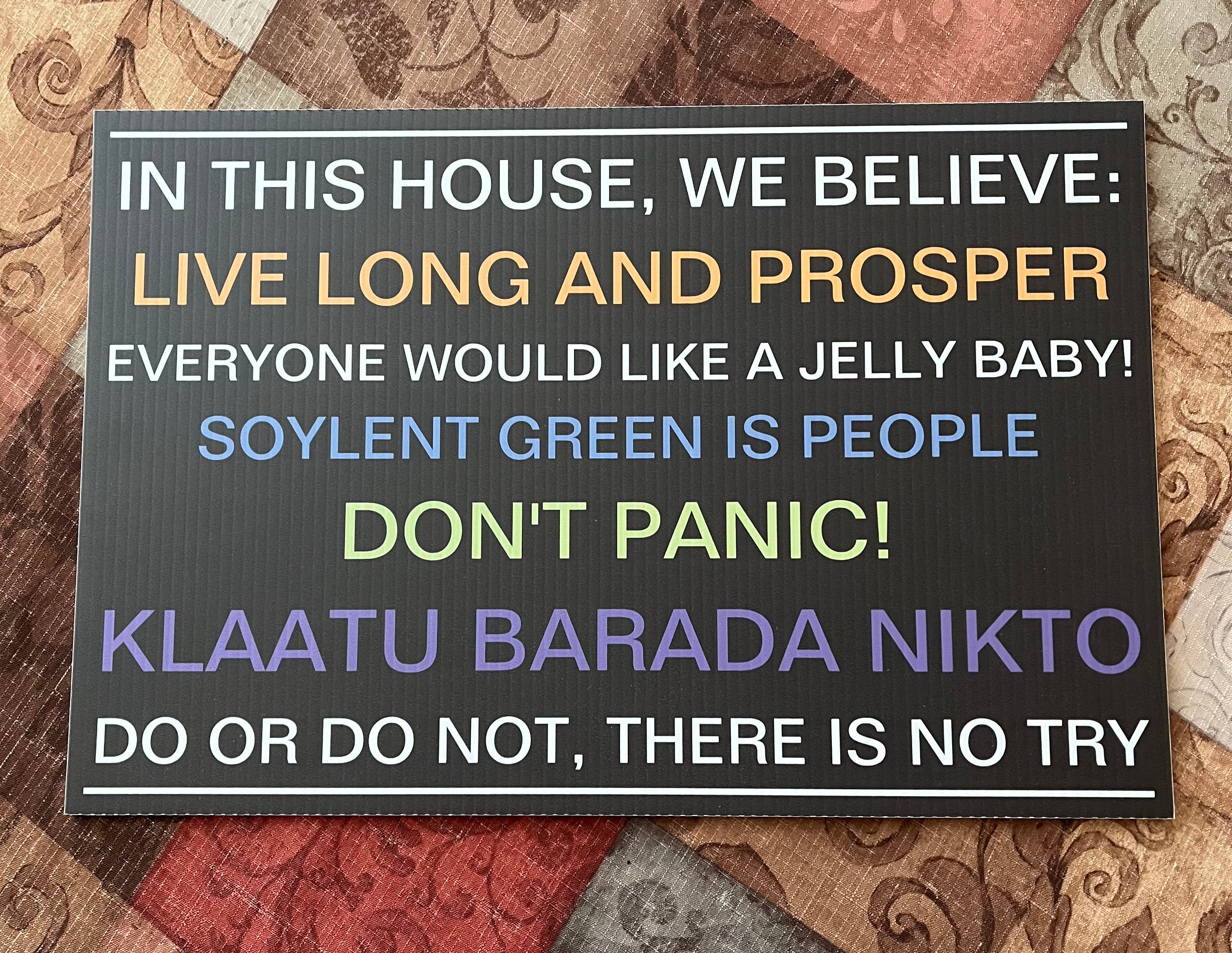 Our Yard Sign